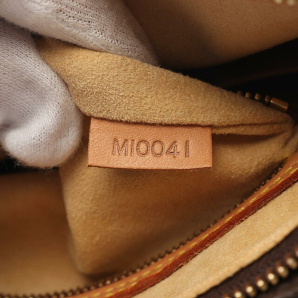 Louis Vuitton Brown Leather Looping Bag Monogram Shoulder - Picture 5 of 7